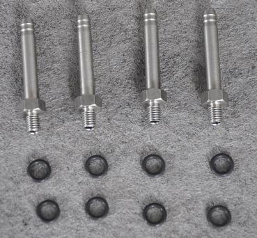 4x Unterdruckanschluß M5 301073 HELLA GUTMANN für Synchro-Box Macs md10 Set