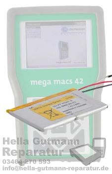 Hella Gutmann Mega Macs MM42 DT66 MM42SE Ersatzakku Wechselakku Diagnosegerät