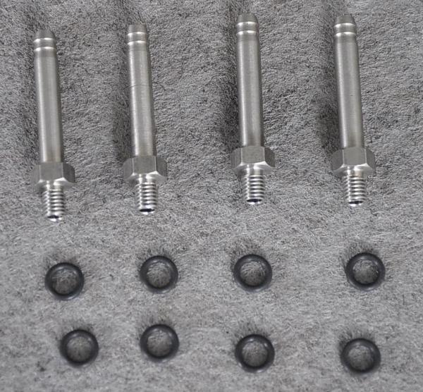 4x Unterdruckanschluß M5 301073 HELLA GUTMANN für Synchro-Box Macs md10 Set
