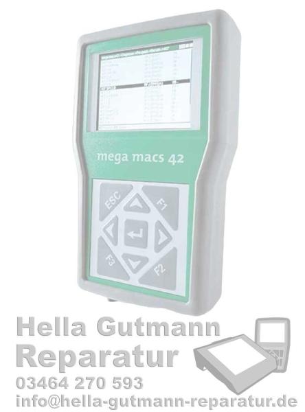 Hella Gutmann Mega Macs MM 42 Diagnosegerät Fehleranalyse Kostenvoranschlag