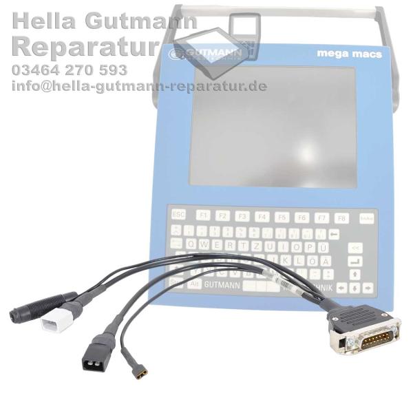 HELLA GUTMANN 342061 VOL01 VOLKSWAGEN VW OBD Adapter MEGA MACS 55 Diagnosegerät